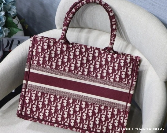 Tony Luxuries OBLIQUE TOTE BOOK diro 0731